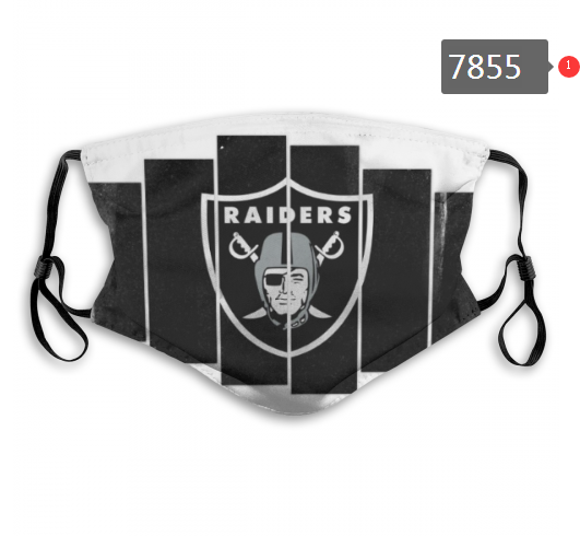 NFL 2020 Oakland Raiders #32 Dust mask with filter